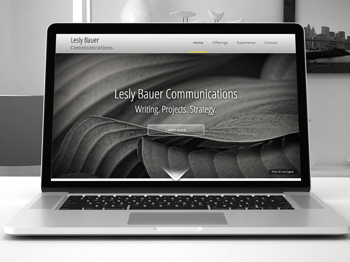Responsive website design for communications business - by Fervr Design