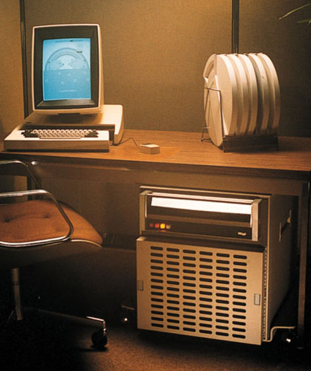 The Xerox Alto had one of the first graphical user interfaces